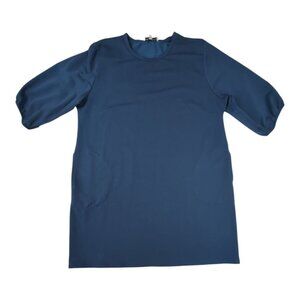Jack + Avery Tunic Dress Women Size 2X Pockets Blue Casual Comfy